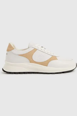 Unseen Plemont - Suede Leather Colour-Block Trainers