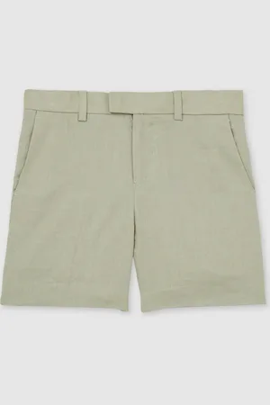 Reiss Kin - Kin Pantalons ajustables en lin coupe slim
