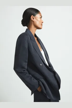 ATELIER Olivia - Blazer de costume crois?? Cupro