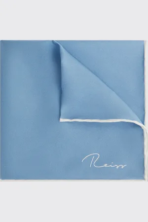 Reiss Ceremony - Pochette unie en soie