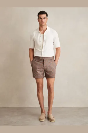 Reiss Caprio - Short de bain ?? imprim?? g??om??trique