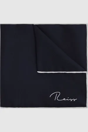 Reiss Ceremony - Pochette unie en soie