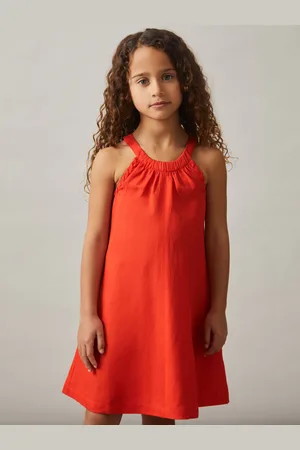 Reiss Erika - Whipstitch Sleeveless Midi Dress