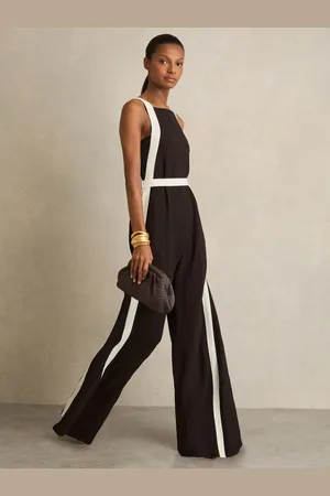 Reiss Salma - Combinaison jambe large color-block