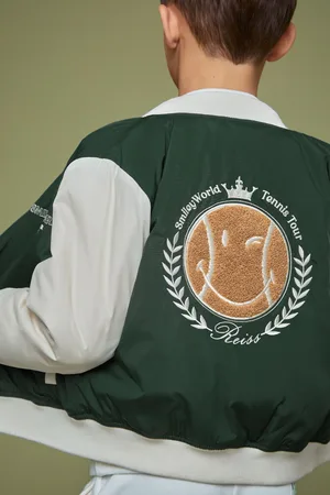 Smiley Bounce - Long Sleeve Stud Jacket