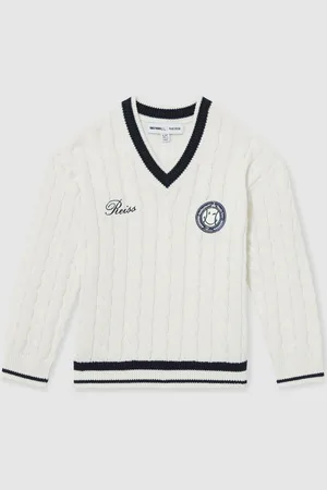 Smiley Pace - Pace World | Reiss Cable-Knit Jumper Unisex Fit