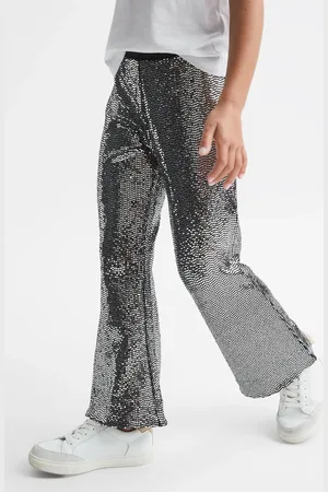 Reiss Valeria - Pantalons de Grande occasion évasés à sequins
