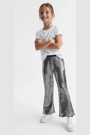 Reiss Valeria - Pantalons de Grande occasion évasés à sequins