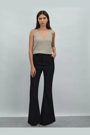 Acler Wirra - Pantalons ??vas??s taille haute