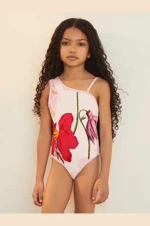 Reiss Layla - | NYBG Floral One-Shoulder Swimsuit
