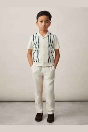 Reiss Chaplin - Stripe Cuban Collar Shirt