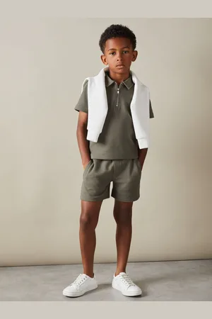 Reiss Creed - Polo textur?? ?? demi-zipp??