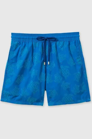 Vilebrequin Short de bain imprim?? coquillages Bleu Marine
