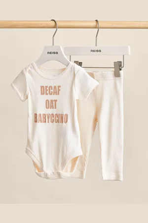 Reiss Lael - Slogan Bodysuit And Leggings Set