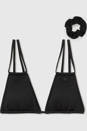 Calvin Klein Triangle Top - Crinkle Triangle Bikini Top