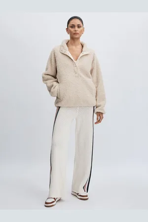 The Upside Harlow Fleece - Press Stud Fleece Sweatshirt