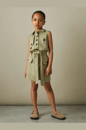 Reiss Lola - Utility Style Belted Dress
