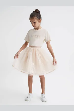 Reiss Charlotta - Jupe mi-longue orn??e de sequins