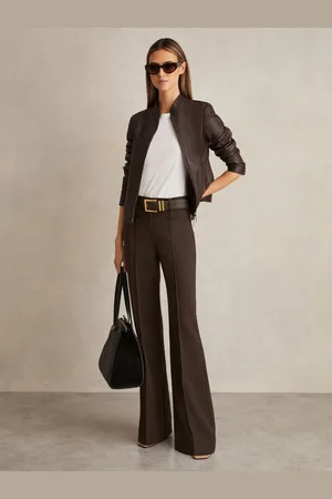 Reiss Claude - Pantalon ??vas?? taille haute