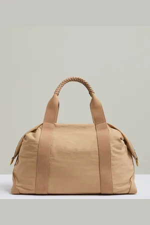 Reiss Phoebe - Phoebe Braided-Handle Soft Weekend Bag