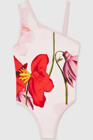 Reiss Layla - Layla | NYBG Floral One-Shoulder Swimsuit
