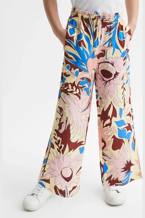 Reiss Liv - Pantalon droit ?? imprim?? floral