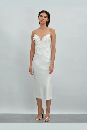 Acler Isla Column - Robe mi-longue ?? fronces