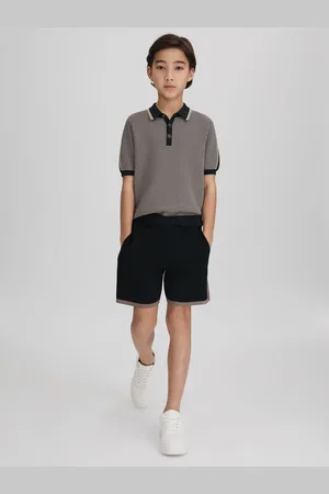 Reiss Heddon - Short en maille ?? cordon de serrage