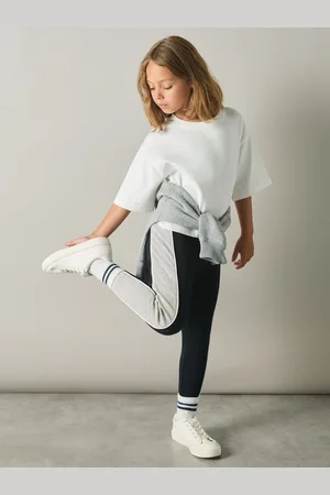 Reiss Lemi - Cotton-Blend Panelled Leggings