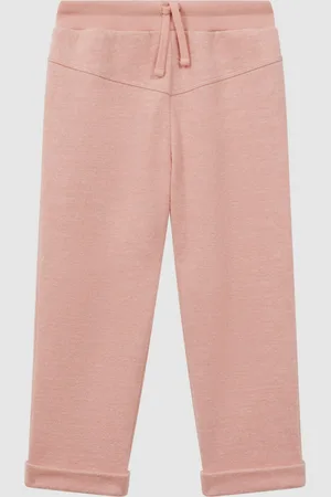 Reiss Valencia - Pantalons de jogging en coton m??lang?? avec cordon de serrage