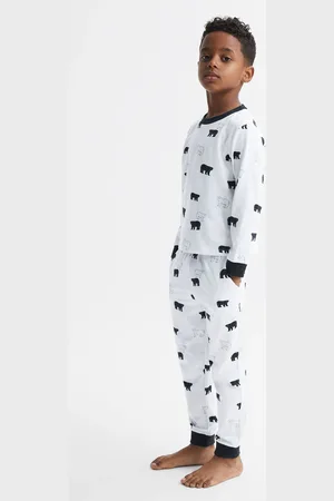 Reiss Bertie - Bas de pyjama en coton coupe slim ?? motif
