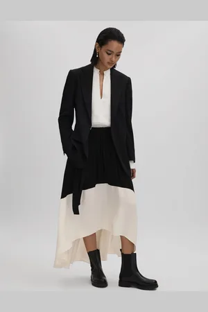 Reiss Emma - Jupe mi-longue colour-block