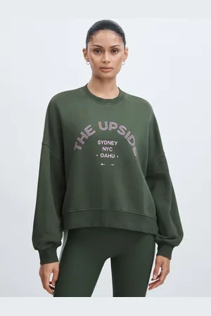 The Upside Jetset Paloma Crew - Organic-Cotton Crew-Neck Sweatshirt