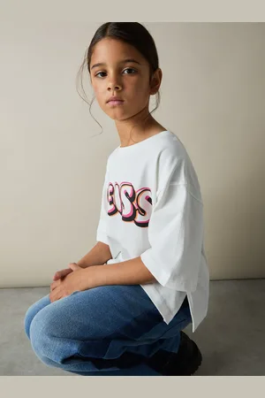 Reiss Sandra - : Cotton-Jersey Logo T-Shirt