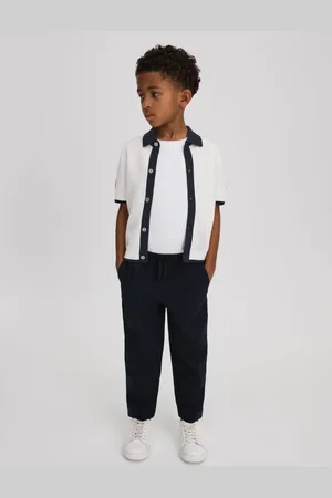 Reiss Misto - Chemise ?? maille ajour??e en coton m??lang??