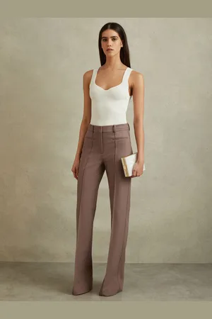 Reiss Claude - Pantalon ??vas?? taille haute