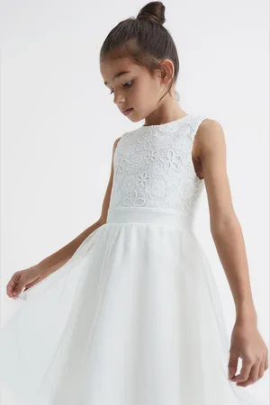 Reiss Kit - Lace Tulle Occasion Dress