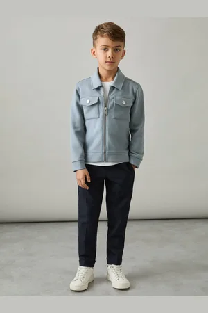 Reiss Medina - Surchemise zipp??e en interlock
