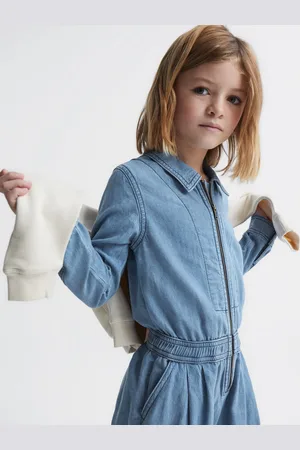 Reiss Molly - Combinaison zipp??e en jean