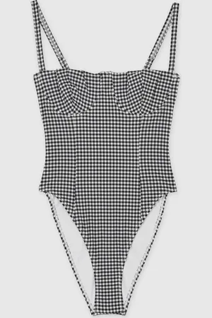 GOOD AMERICAN Gingham One Piece - maillot de bain