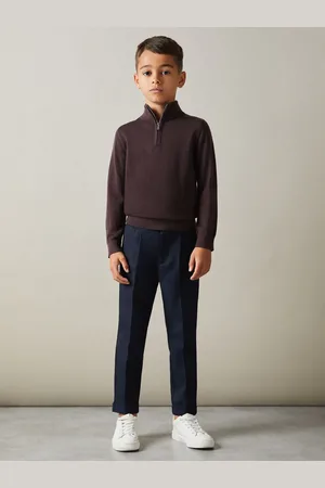 Reiss Blackhall - Pull en laine m??rinos ?? col chemin??e zipp??