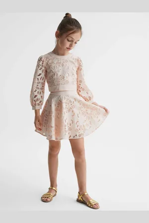 Reiss Nella - Jupe courte taille haute en dentelle