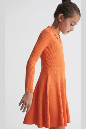 Reiss Clare - Knitted Fit And Flare Dress