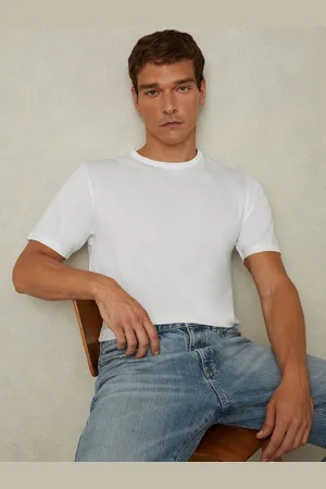 Reiss Capri - T-shirt ras du cou en coton