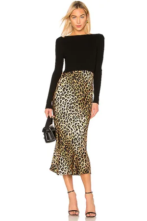 AllSaints ROBE MI-LONGUE HERA LEPPO in .