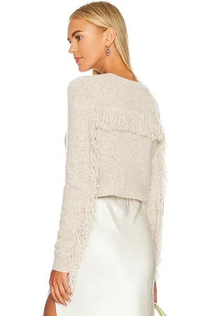 AUTUMN CASHMERE PULL FRINGED in .