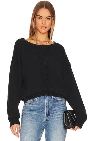 Bobi PULL CENTER STITCH BOATNECK in .