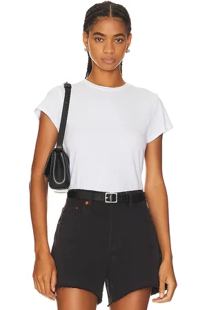 AGOLDE T-SHIRT DÉCHIRÉ ADINE in .