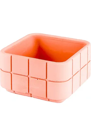 Block Design POT CARRÉ TILE SQUARE POT in .