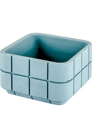 Block Design POT CARRÉ TILE SQUARE POT in .